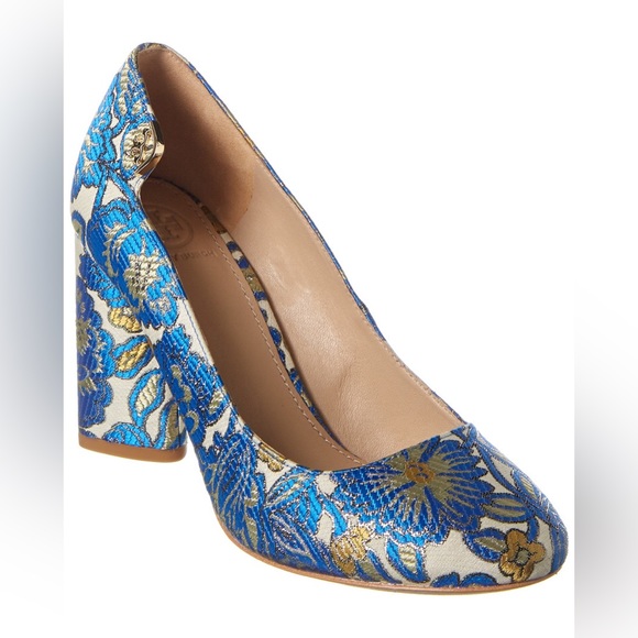 Tory Burch Elizabeth Pumps with Jacquard Fabric - Picture 13 of 13